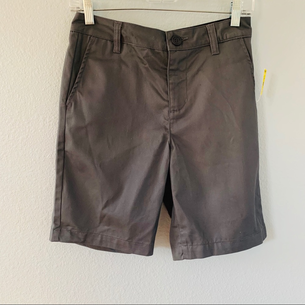 Blue Crown Gray Chino Shorts Waist Size 27 NWT